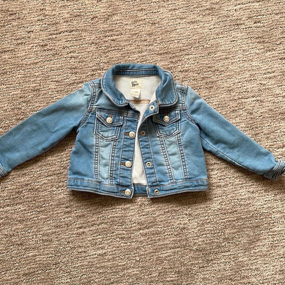 Blue Jean jacket 24 month. Still looks new.